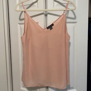 Pink Chiffon Layering tank